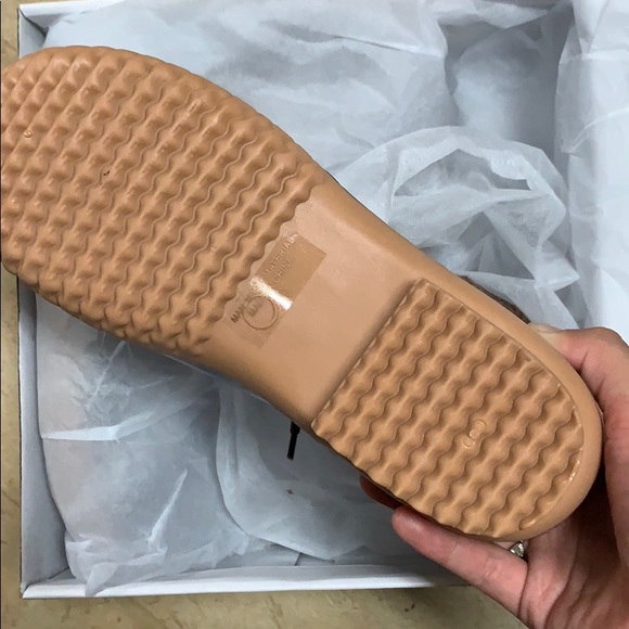 RESTOCK! Tan Faux Leather Faux Fur Cuff Duck Boot - Picture 7 of 7